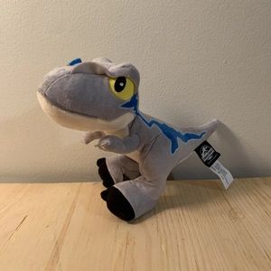 Jurassic World Dominion Plush Velociraptor 'Blue' with Sound Cute 7”